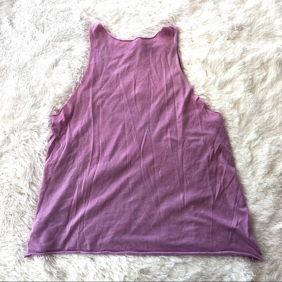 TECHSTYLES • Bert’s Surf Shop Emerald Isle Carolina Coast OBX Purple Tank Top - Picture 5 of 5